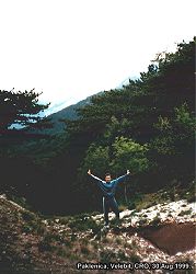 Me winner at Paklenica, 30.Aug.1999.