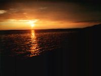 Sunset in Stari Grad (Paklenica), Cro, 28.Aug.1999.